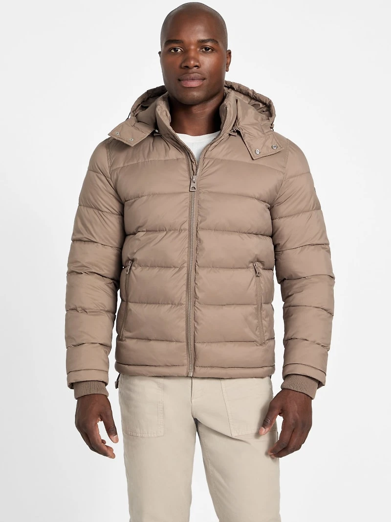 Glacier Matte Nylon Puffer Jacket