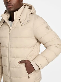 Glacier Matte Nylon Puffer Jacket