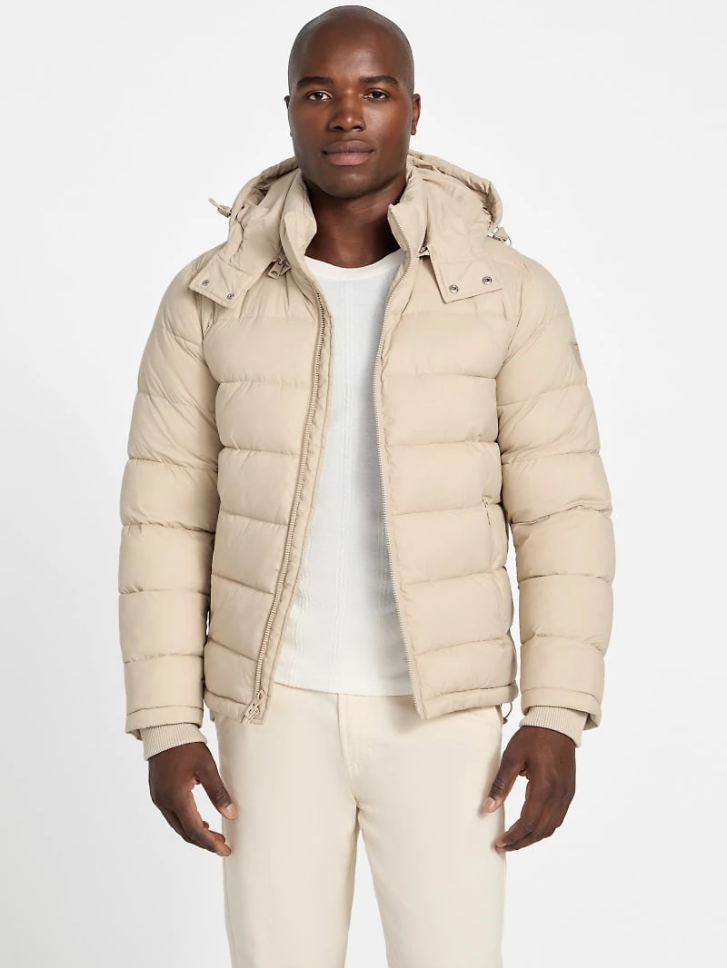 Glacier Matte Nylon Puffer Jacket