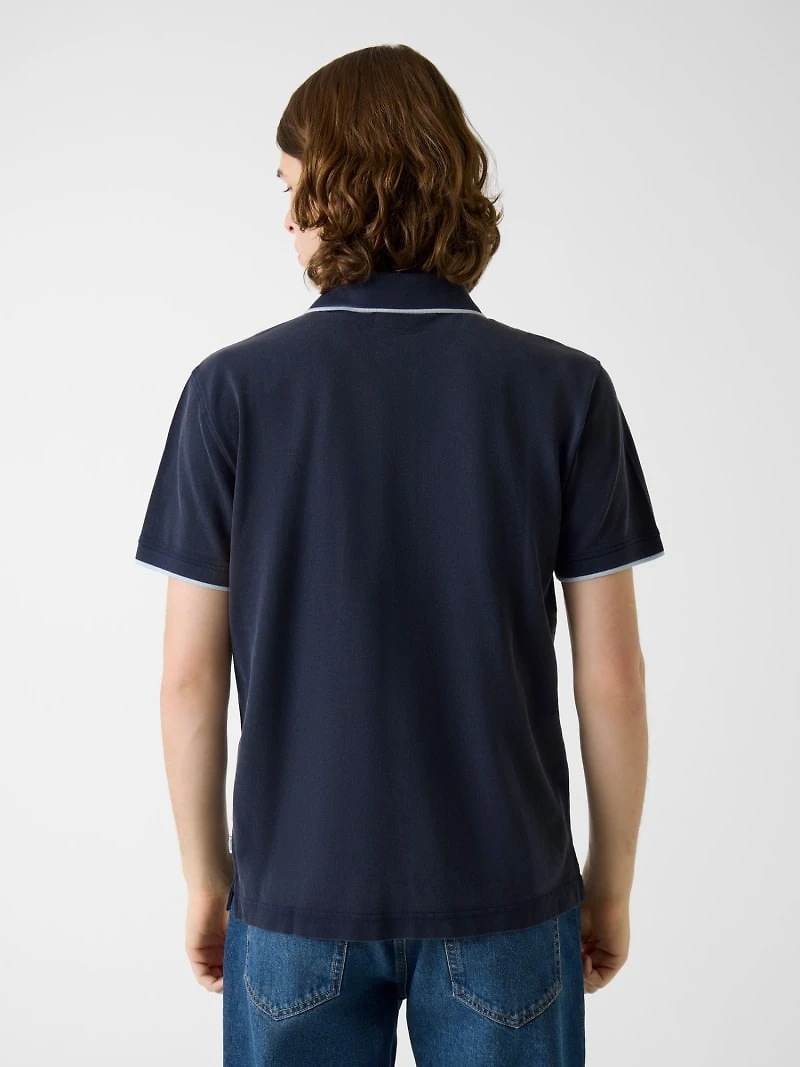 Embroidered Logo Polo