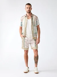 All over printed shorts