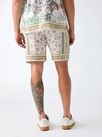 All over printed shorts