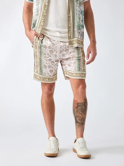 All over printed shorts