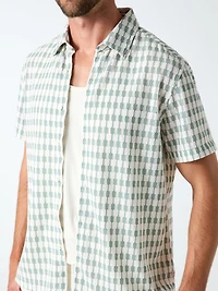 Viscose-blend shirt