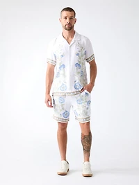 Floral print shirt