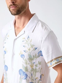 Floral print shirt