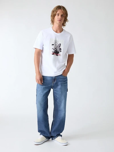 GJ X Minions printed t-shirt