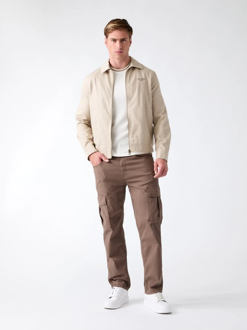 Side logo jacket