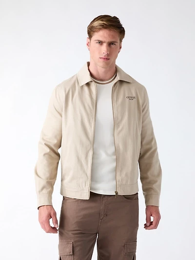 Side logo jacket