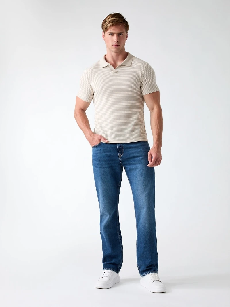 Knitted polo