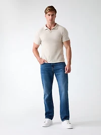 Knitted polo