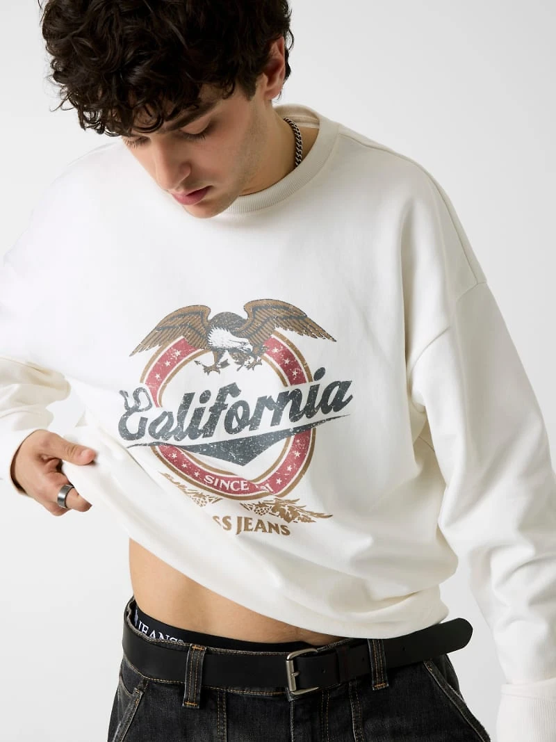 Printed logo sweatshirt