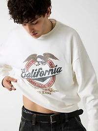 Printed logo sweatshirt