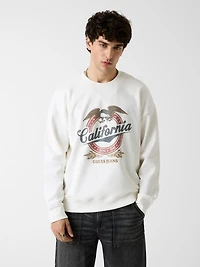 Printed logo sweatshirt