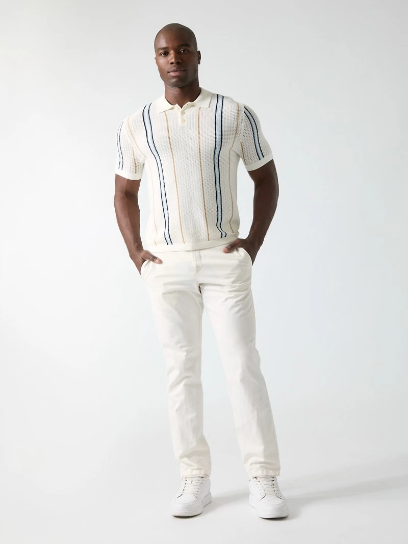 Knitted polo