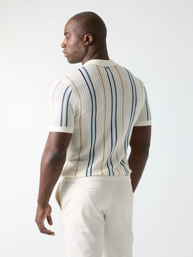 Knitted polo