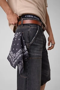 Printed logo bandana