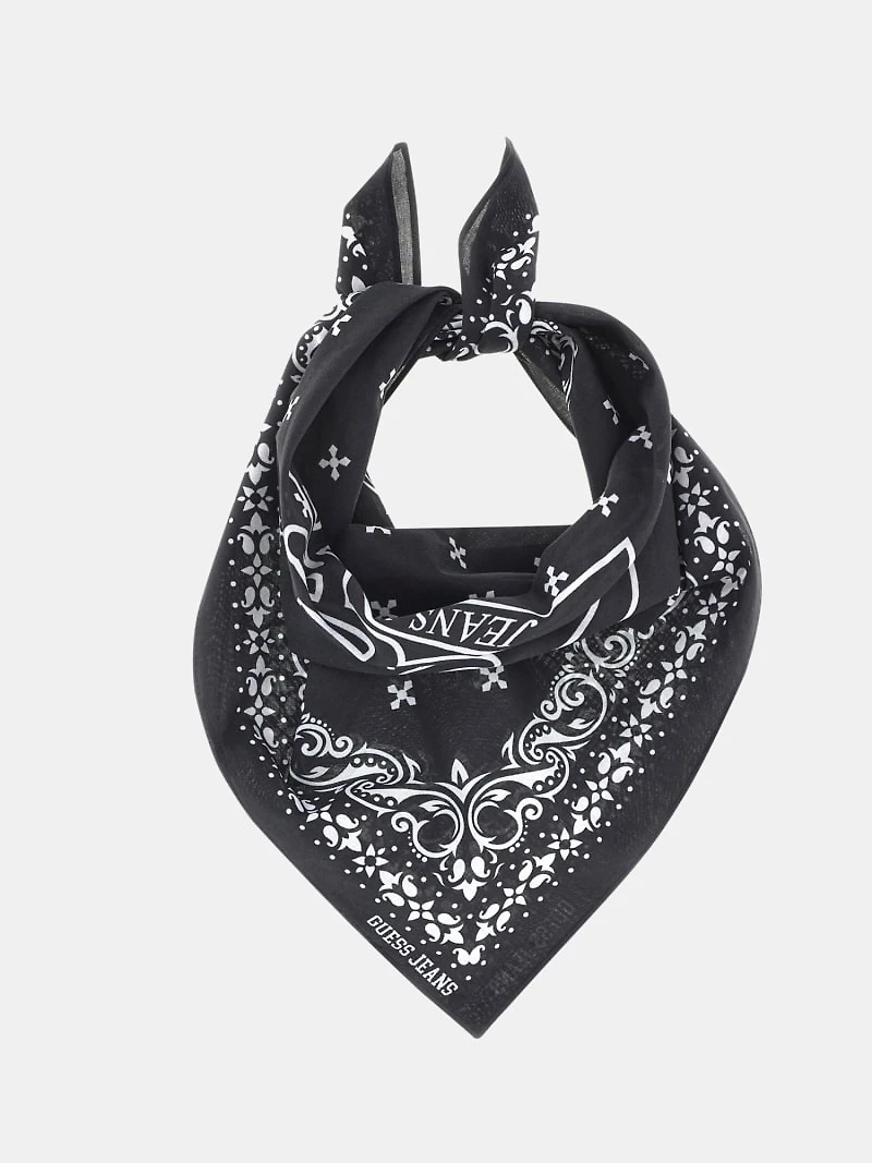 Printed logo bandana