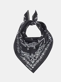 Printed logo bandana