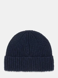 Logo patch beanie