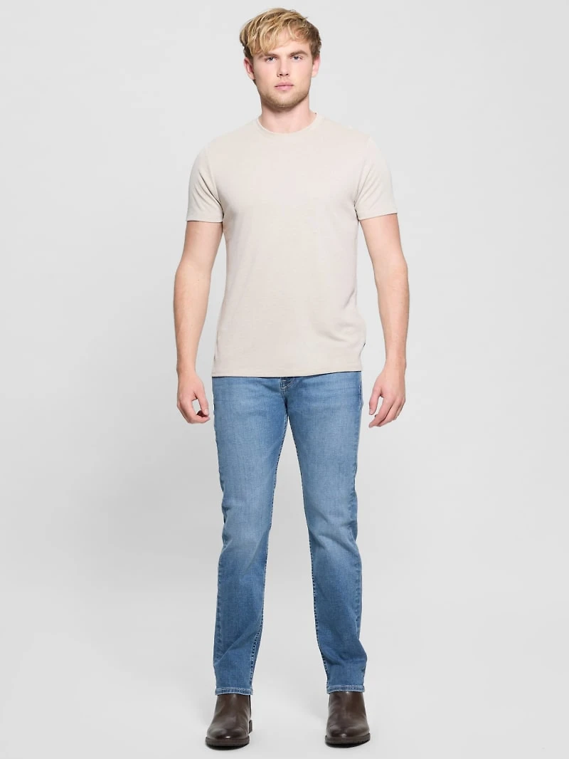 Eco Davis Mid-Rise Straight Jeans