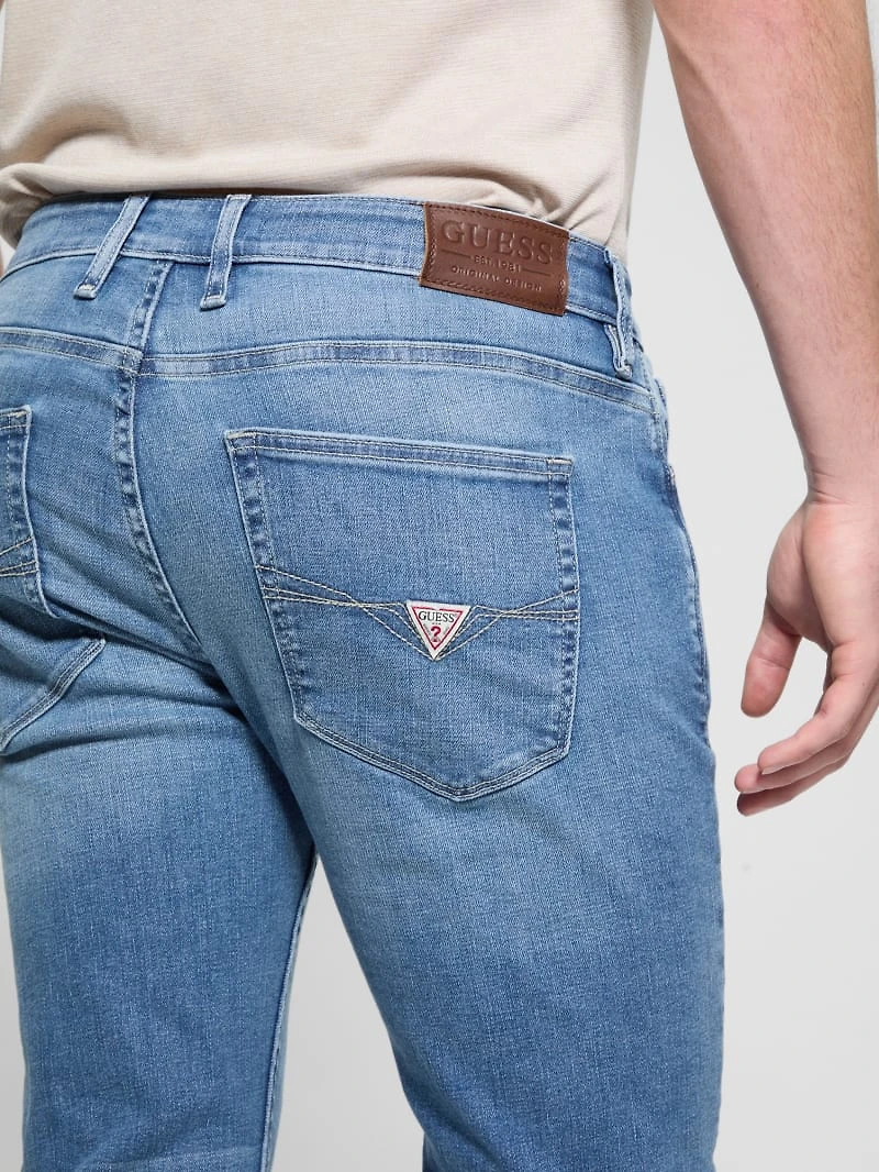 Eco Davis Mid-Rise Straight Jeans