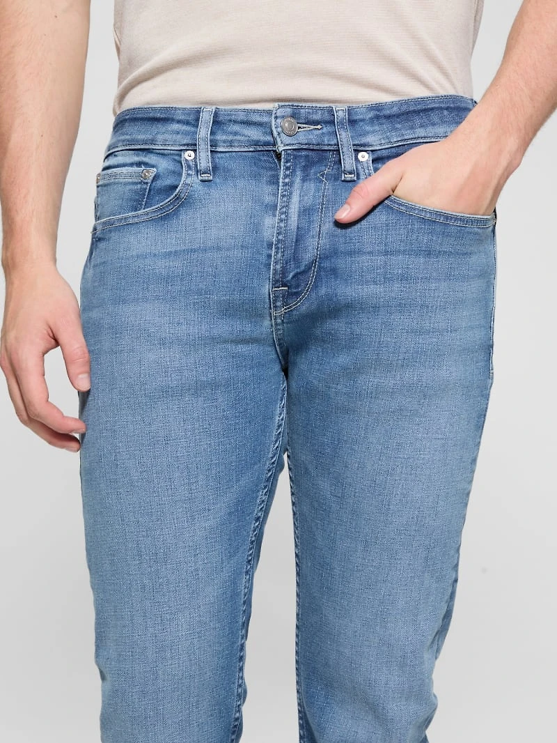 Eco Davis Mid-Rise Straight Jeans