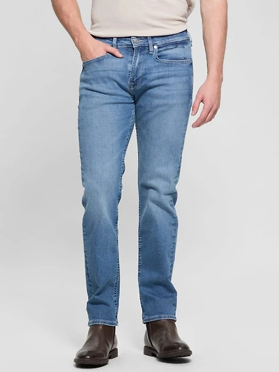 Eco Davis Mid-Rise Straight Jeans