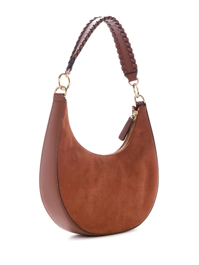 Kaline Faux-Suede Shoulder Bag