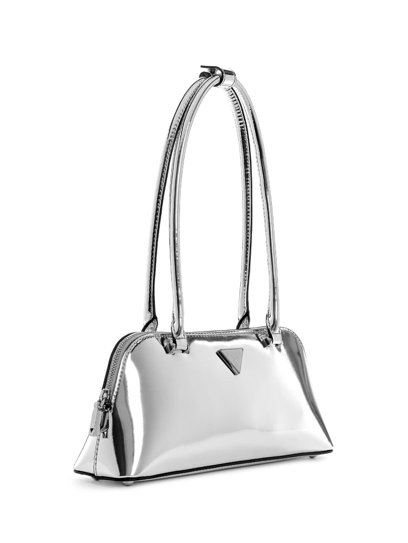 Arnela Metallic Shoulder Satchel