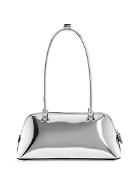 Arnela Metallic Shoulder Satchel
