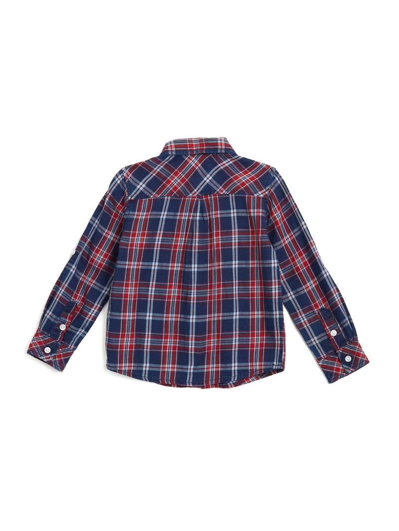 Plaid Denim Shirt (3M-7)