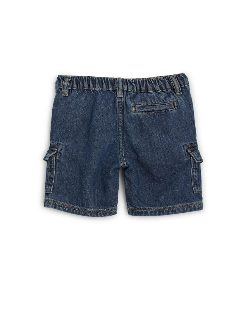 Everet Denim Cargo Shorts
