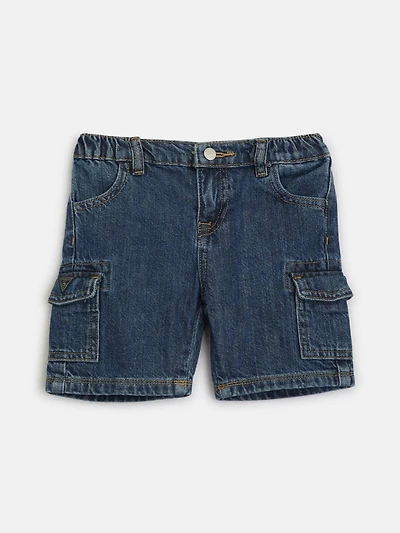 Everet Denim Cargo Shorts