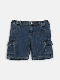Everet Denim Cargo Shorts
