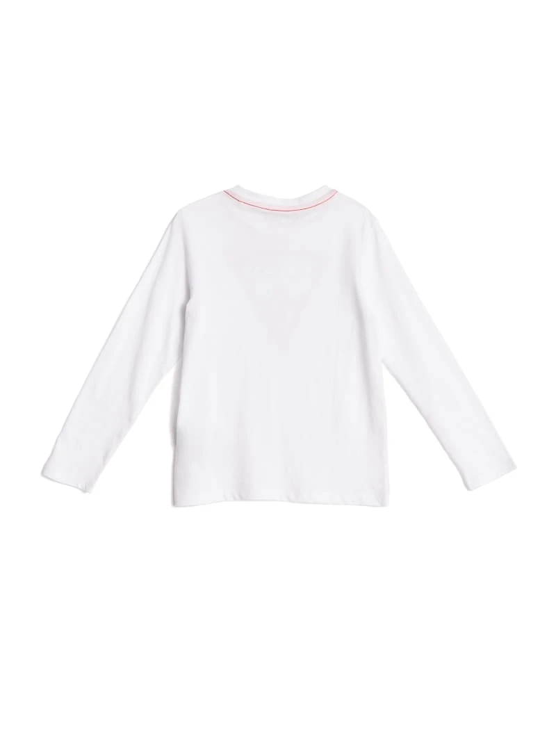 GUESS Kids Long-Sleeve Logo Tee (2-7)