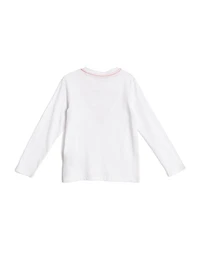 GUESS Kids Long-Sleeve Logo Tee (2-7)