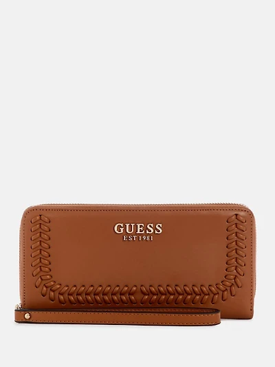 Tatum Whipstitched Large Wallet