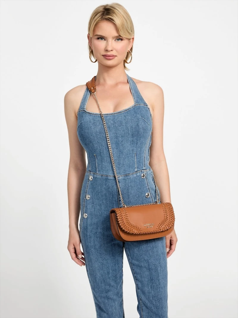 Tatum Whipstitched Convertible Crossbody