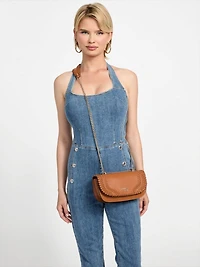 Tatum Whipstitched Convertible Crossbody