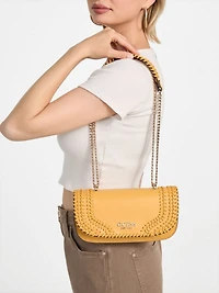 Tatum Whipstitched Convertible Crossbody