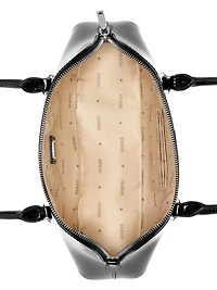 Arnela Pleather Shoulder Satchel