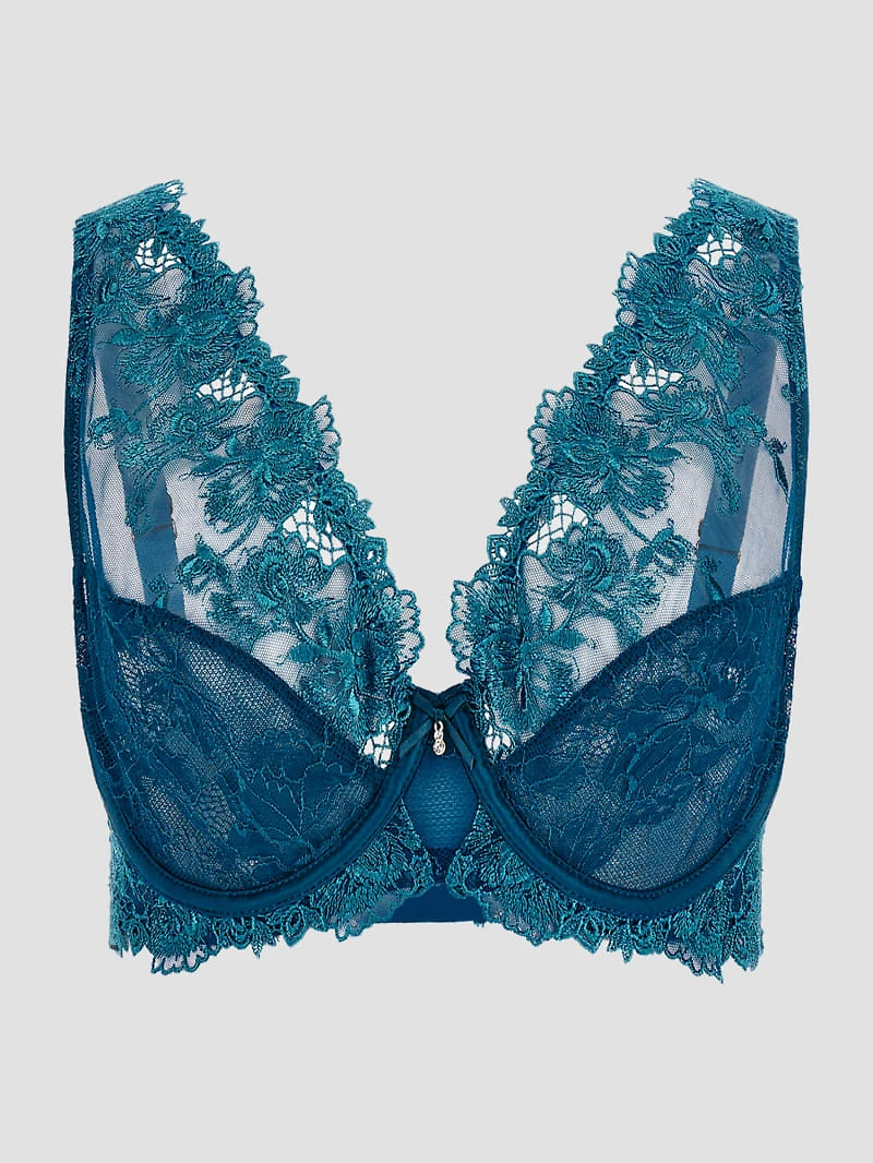 Rebecca Floral Lace Halter Bra