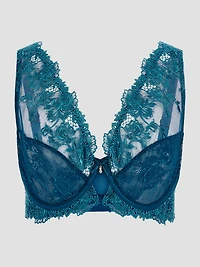 Rebecca Floral Lace Halter Bra