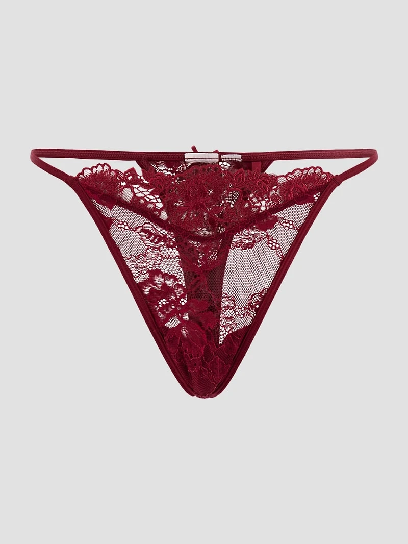 Rebecca Floral Lace Thong Panty