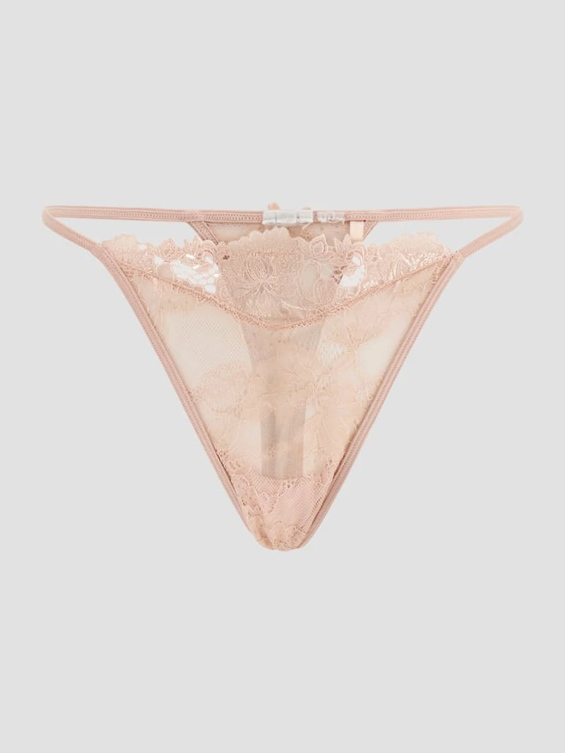 Rebecca Floral Lace Thong Panty