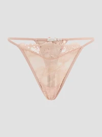 Rebecca Floral Lace Thong Panty