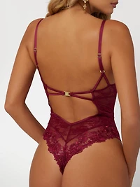 Rebecca Floral Lace Bodysuit