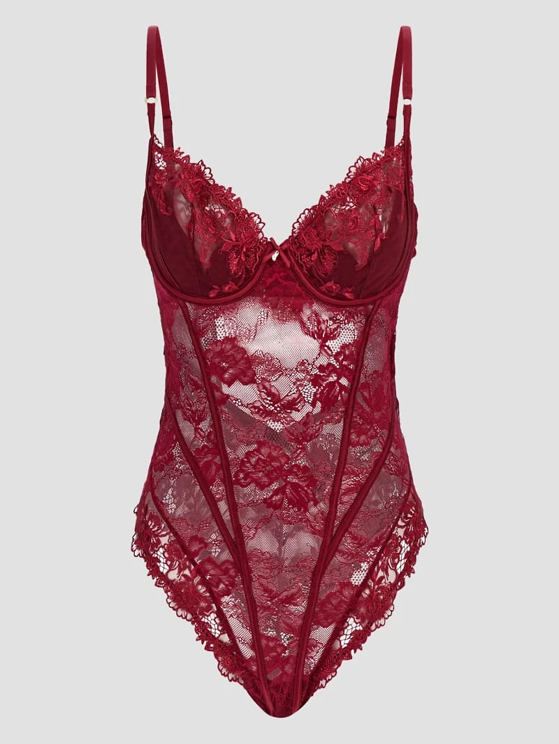 Rebecca Floral Lace Bodysuit