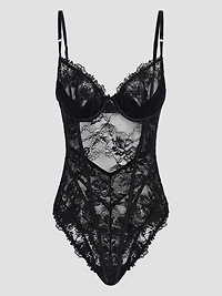 Rebecca Floral Lace Bodysuit
